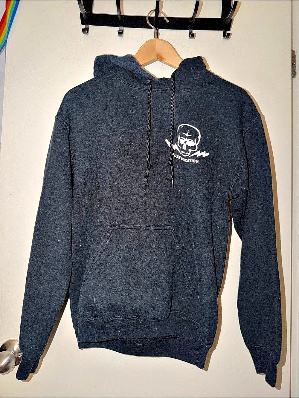 Fuse Fab Death to the Rest Black Hoodie